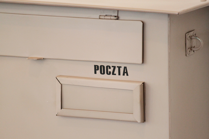 ポストスクエア スモークピンク ポスト