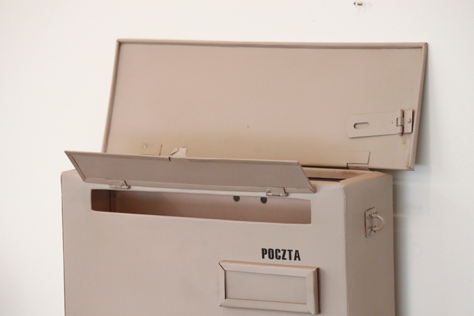 ポストスクエア スモークピンク ポスト