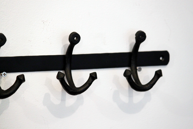 オーナメントアイアン3連フック 壁掛け かわいい