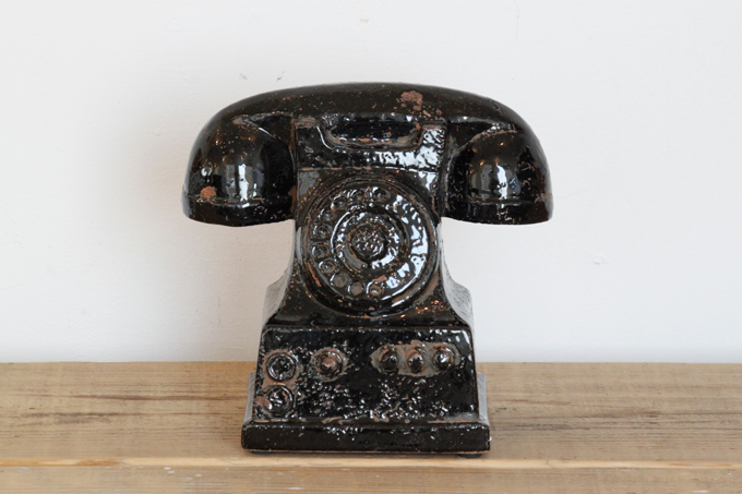 ポッテリーダイヤルフォン アンティーク調