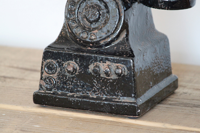 ポッテリーダイヤルフォン アンティーク調