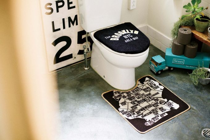 “トイレ用品,マップ,洗濯可能”