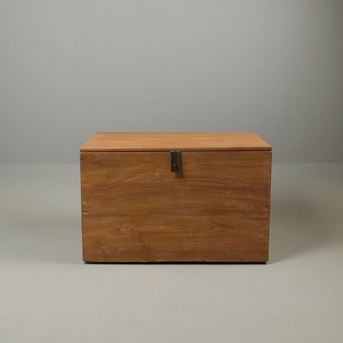 ウッドボックス アンティーク家具 おしゃれ 木製 北欧 収納ボックス シンプル 幅70