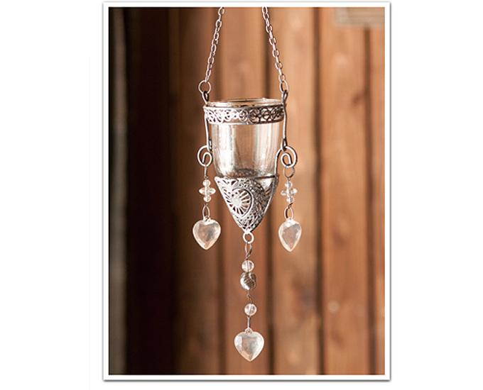 “ハンギングガラスポット”