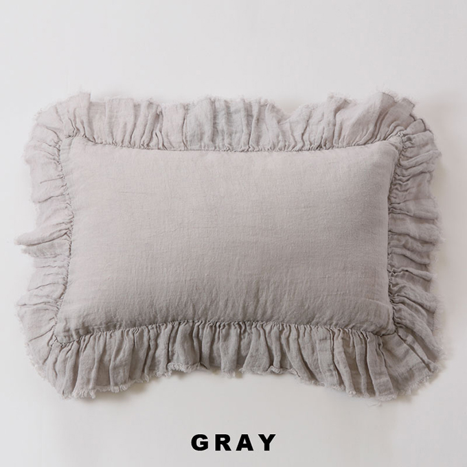 “リネンクッションカバー”