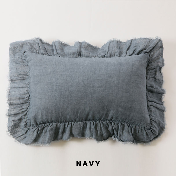 “リネンクッションカバー”