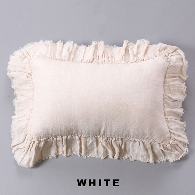 “リネンクッションカバー”